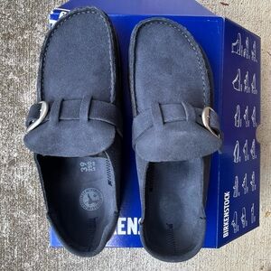 NIB Birkenstock Buckley Narrow Navy / Midnight